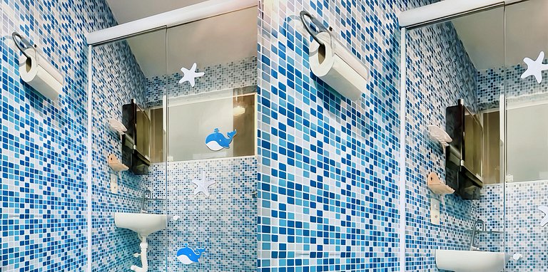 Apartamento de temporada com 2 quartos em boa viagem .